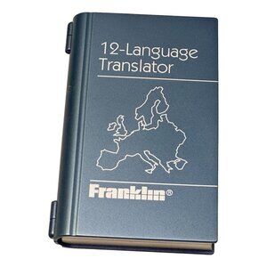Franklin TG-470 12 Language Translator Technology Dictionary European Travel